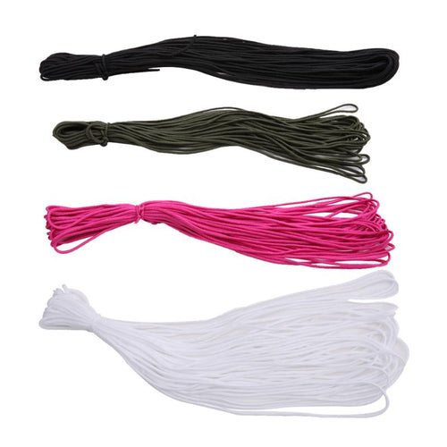 50FT 15M 2mm Diameter One Stand Paracord Parachute Cords Lanyard Rope Camping Climbing Rope Training Hiking Outdoor Accessories