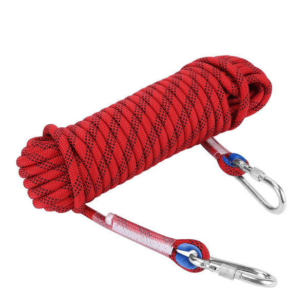 Climbing Rope, 6mm Outdoor Hiking Rope, Household Rescue Safety Rope, Heavy  Duty Safety And Durable Rope.,20m-Red : : Sports & Outdoors