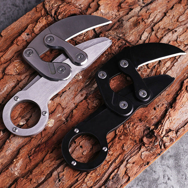 Claw Outdoor Camping Hiking Survival Hunting Knives Folding Pocket Knife