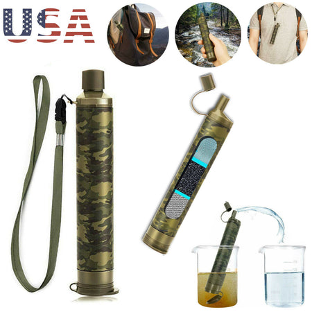 Fire Starter Flint & Steel Striker Bushcraft, Emergency Waterproof Firesteel