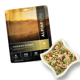 AlpineAire Foods Instant Meal Camping Hiking Emergency Survival Gluten Free Pack