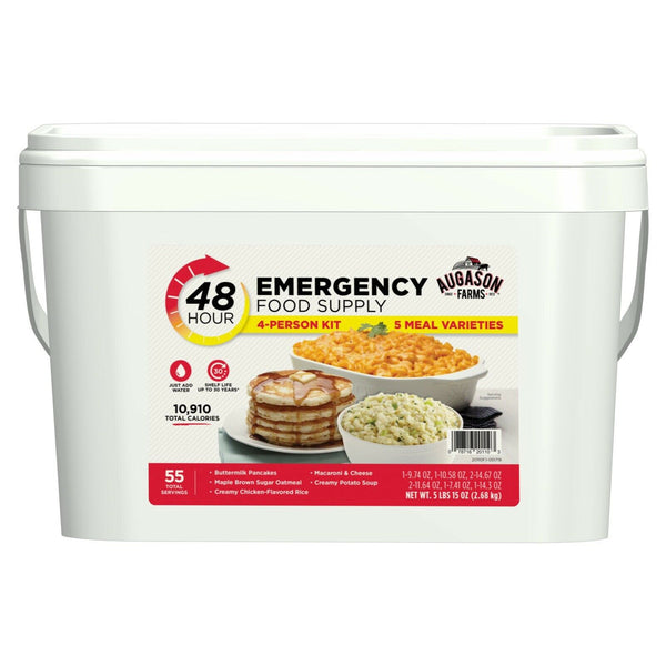 Augason Farms 48-Hour Emergency Food Supply 4 Person Kit, 94.47 oz (94.47 oz, 4)