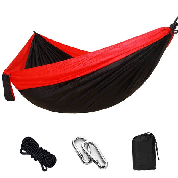 Single Double Hammock Portable Camping Parachute Fabric